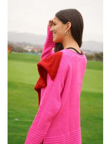 SWEATER CONEXIÓN FUCSIA VUELO ROJO