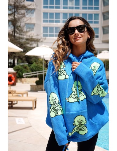 SWEATER POLERÓN OM AZUL FRANCIA BUDA...