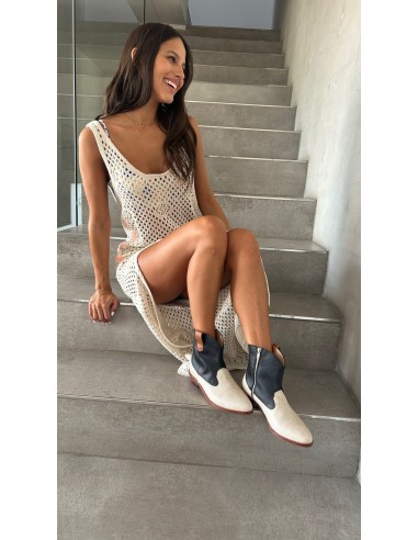 VAQUERAS LUZ VIBRANT NEGRO/BEIGE