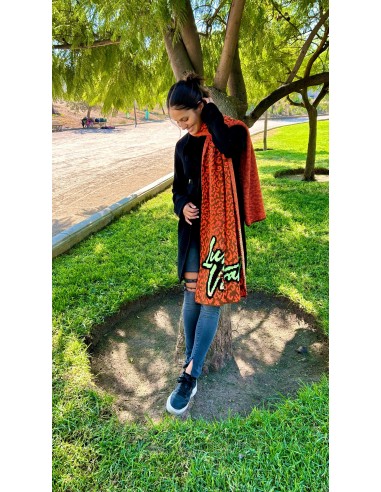 BUFANDA LUZ VIBRANT COQUETTE LEOPARDO...