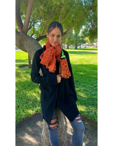 BUFANDA LUZ VIBRANT COQUETTE LEOPARDO...