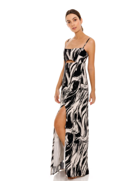 VESTIDO LARGO BOAMAR FOX BW0569