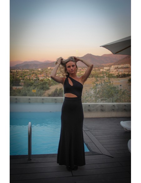 VESTIDO LARGO BOAMAR MEG BW0608