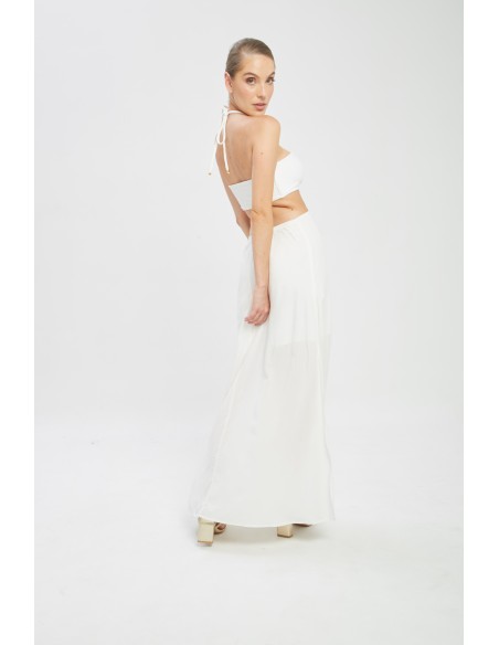 VESTIDO LARGO BOAMAR LAZULI BW0333