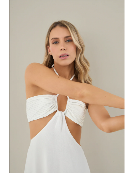 VESTIDO LARGO BOAMAR LAZULI BW0333