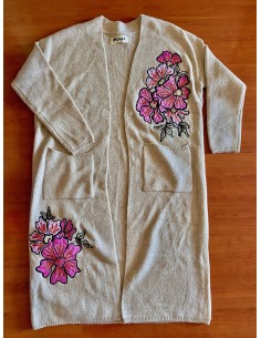 CÁRDIGAN MINGA LA-ROSE BEIGE