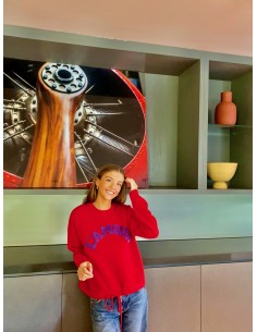 SWEATER MINGA L'AMOUR ROJO