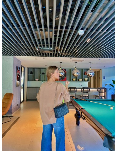 SWEATER MINGA DESTELLO BEIGE