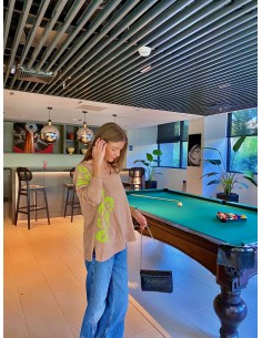 SWEATER MINGA DESTELLO BEIGE