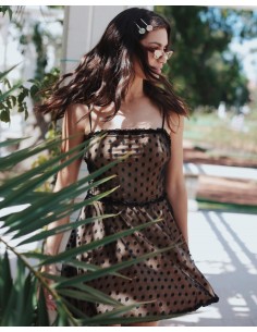 VESTIDO BISOVI NEW MOON NEGRO