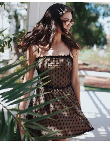 VESTIDO BISOVI NEW MOON NEGRO