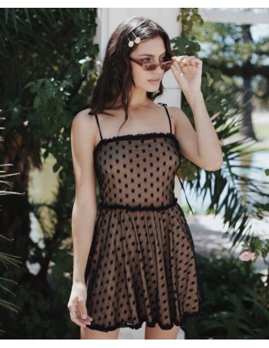 VESTIDO BISOVI NEW MOON NEGRO