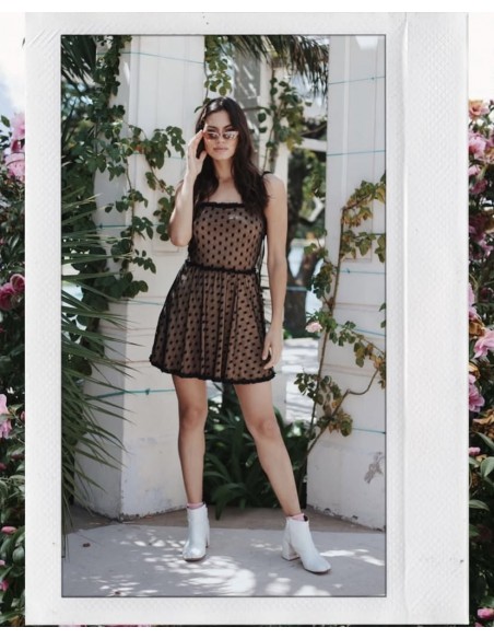 VESTIDO BISOVI NEW MOON NEGRO