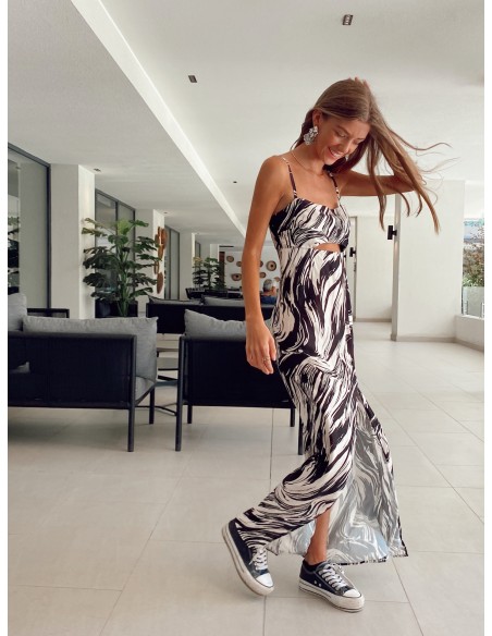 VESTIDO LARGO BOAMAR FOX BW0569