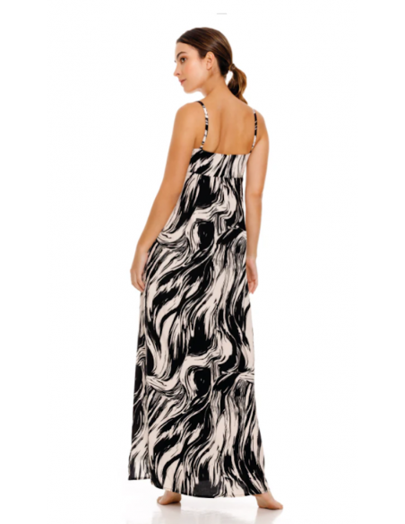 VESTIDO LARGO BOAMAR FOX BW0569