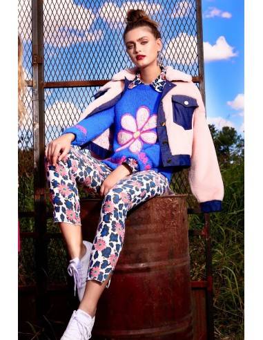 PANTALON WOODY BLANCO