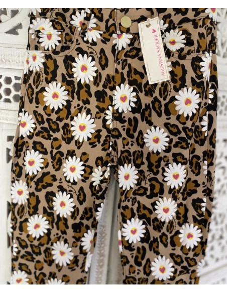 PANTALON WOODY CAMEL