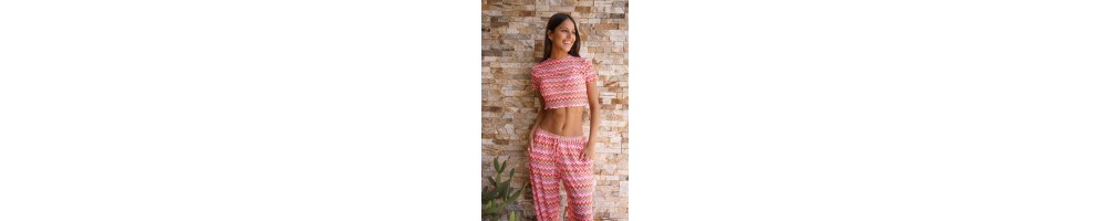 FALDAS, PANTALONES, CROPTOP